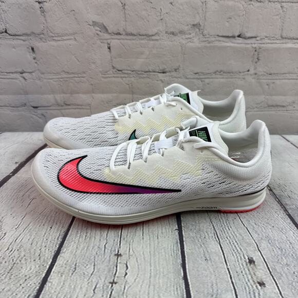Nike Spike Flat - White/Jade/Crimson- AQ3610-100 - Sz M11 W12.5 main image 4